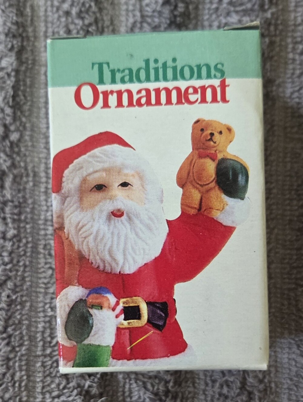 Vintage CVS Santa ornament new old stock